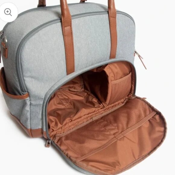 Freshly Picked Graphite Marseille Breast Pump Bag - Picture 5 of 9